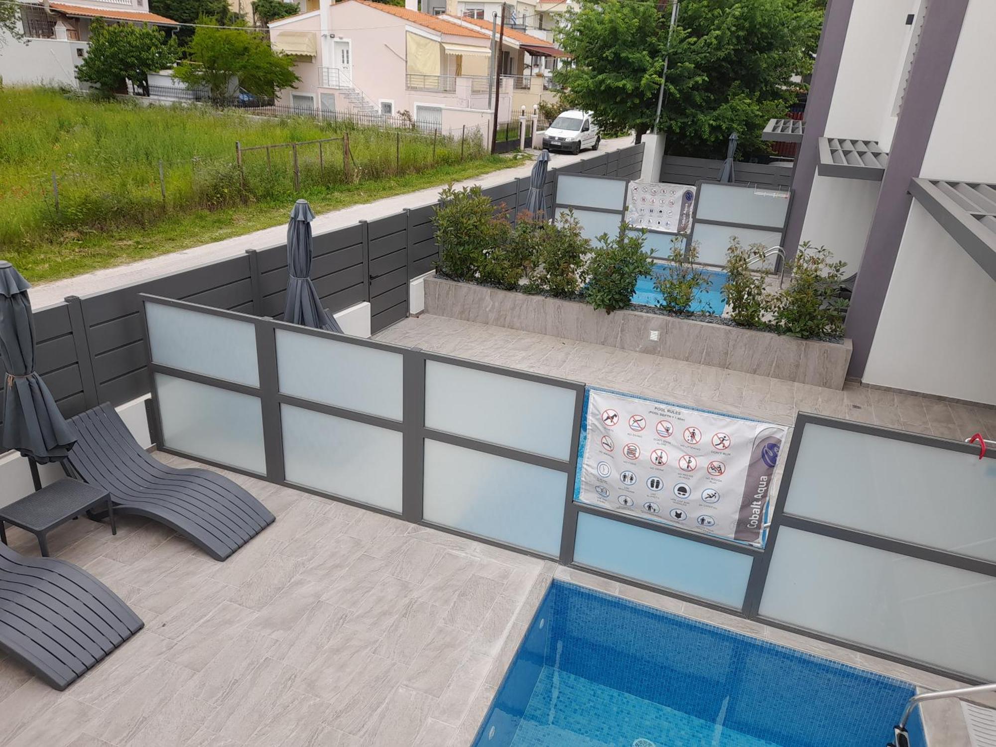 Vila Cobalt Aqua Nea Iraklitsa Exteriér fotografie